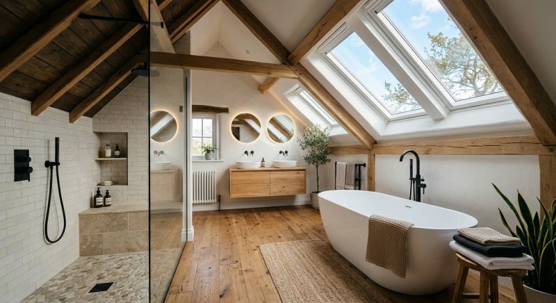 Attic Bathroom Remodeling in Levy County, FL